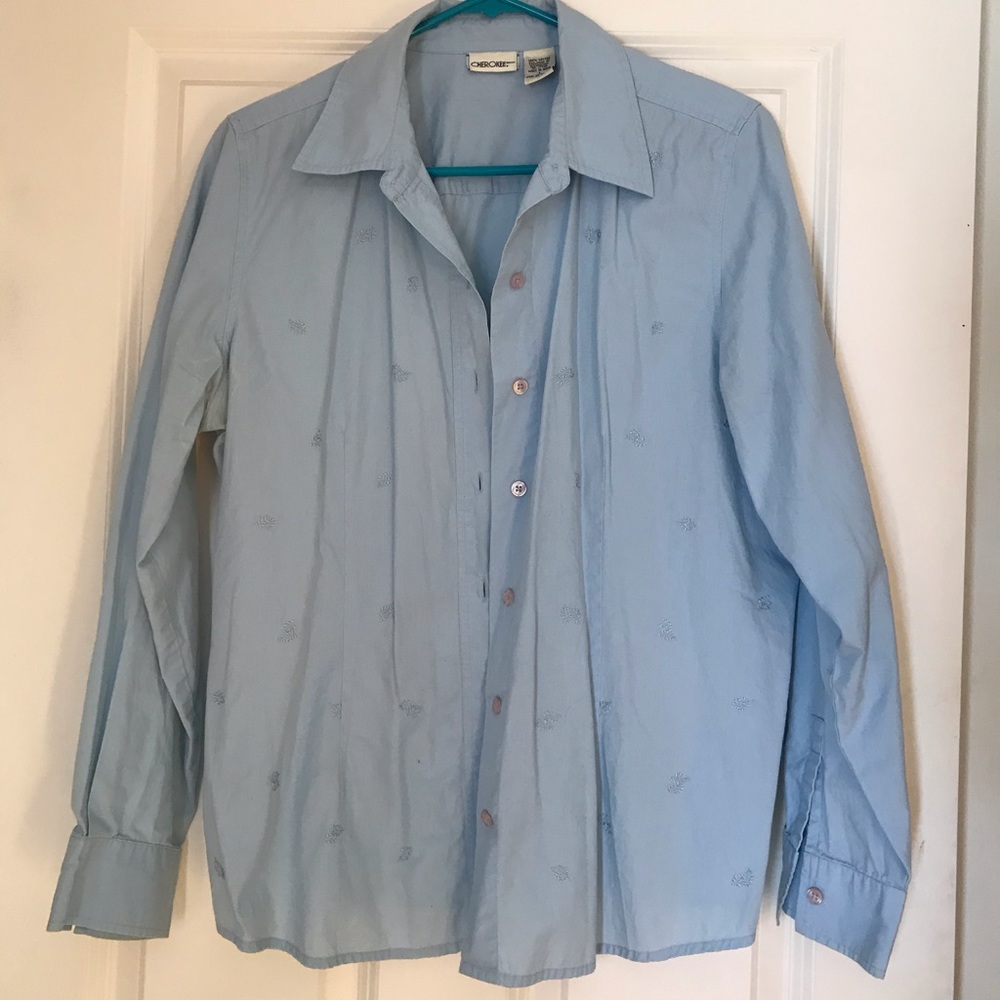 Cherokee 100% cotton vintage blouse